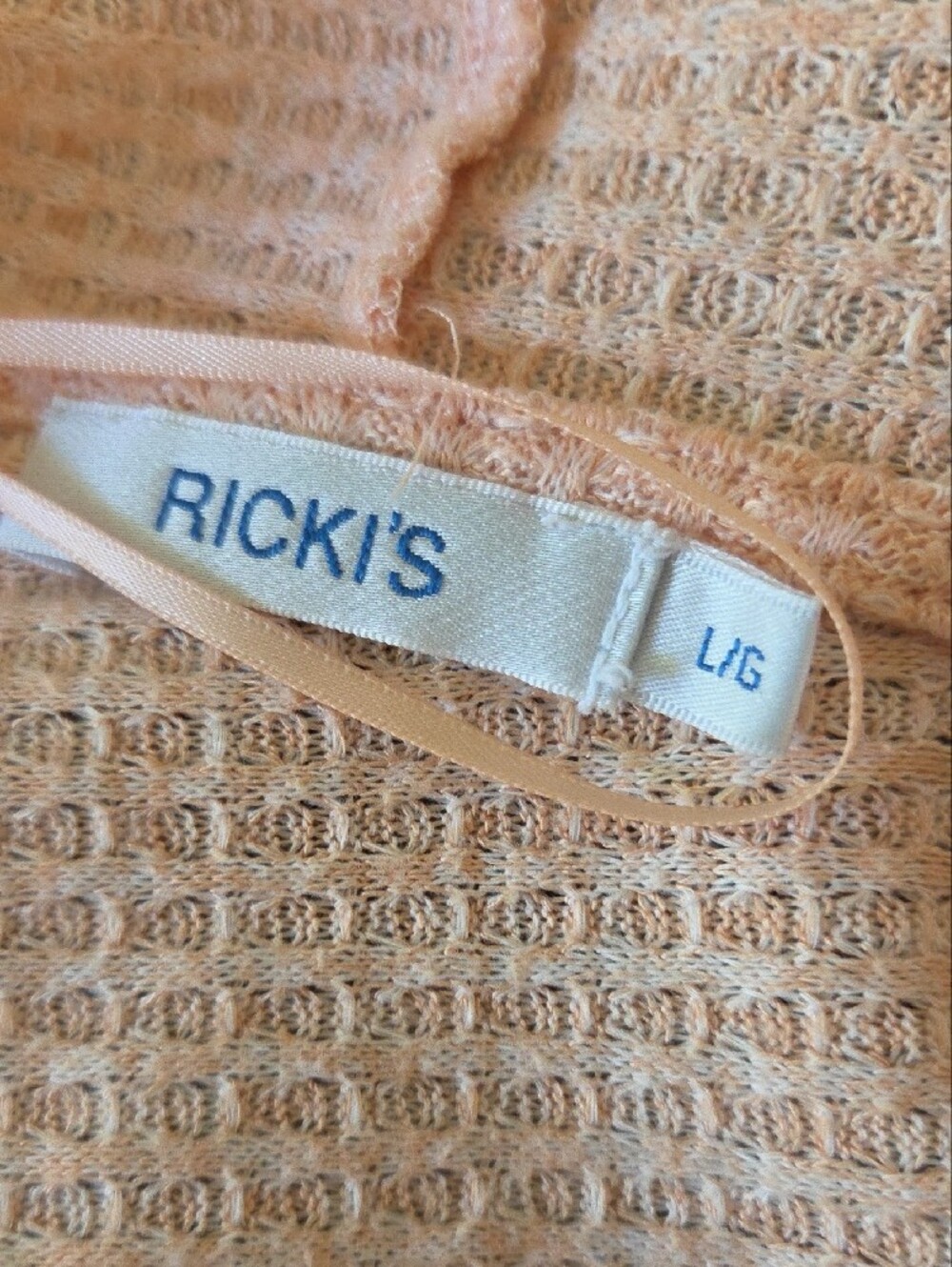 Ricki's Light Pink Open-Front Ruffle-Trim Cardigan - Picture 4 of 4
